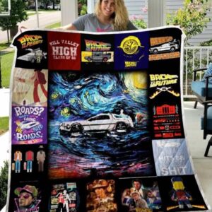 Back To The Future Quilt Blanket M100610  Quilt